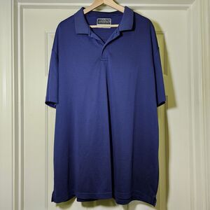 Etonic Golf Solid Performance Polo Shirt Navy -Size 3XL